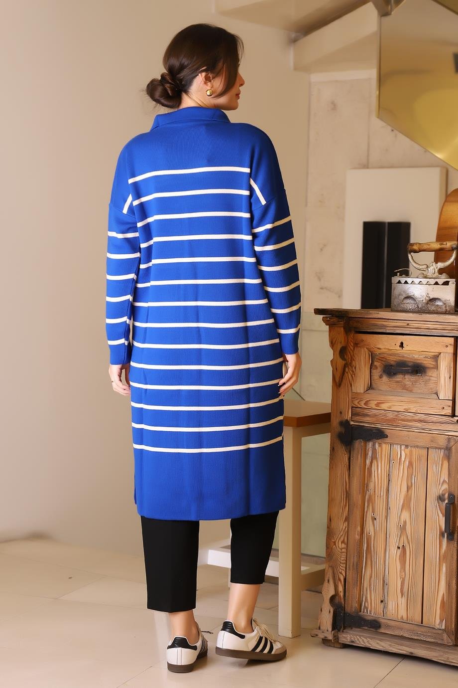 IND ZENTONİ 2K55172-2K5 ZENTONİ ELBİSE+SAKS