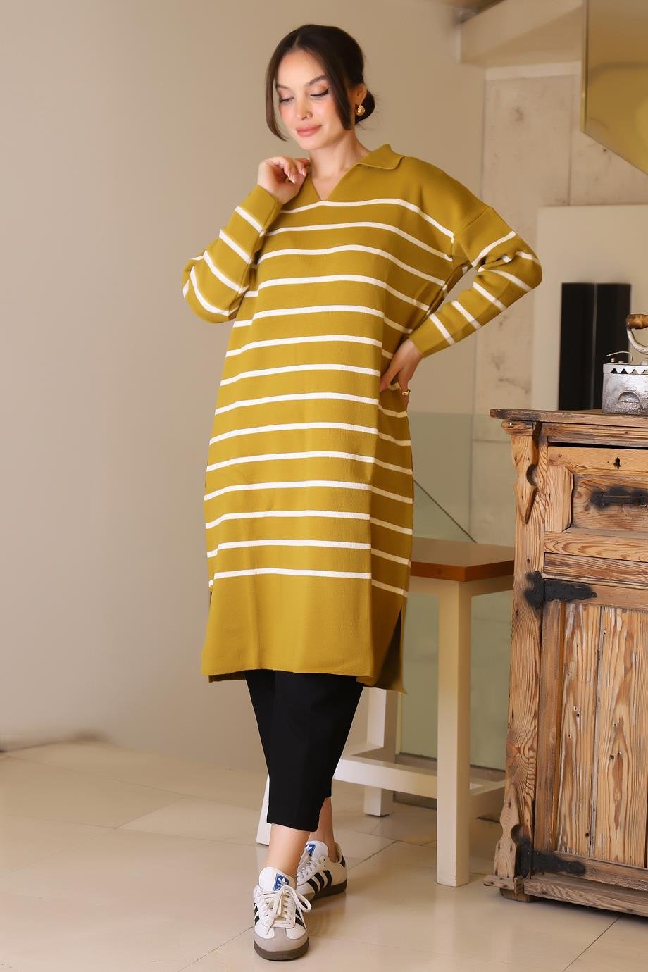 IND ZENTONİ 2K55172-2K5 ZENTONİ ELBİSE+ASİT