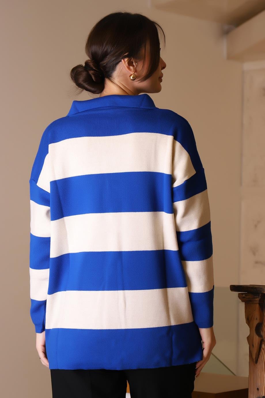 IND ZENTONİ 2K55208-2K5 ZENTONİ TRİKO+SAKS EKRU