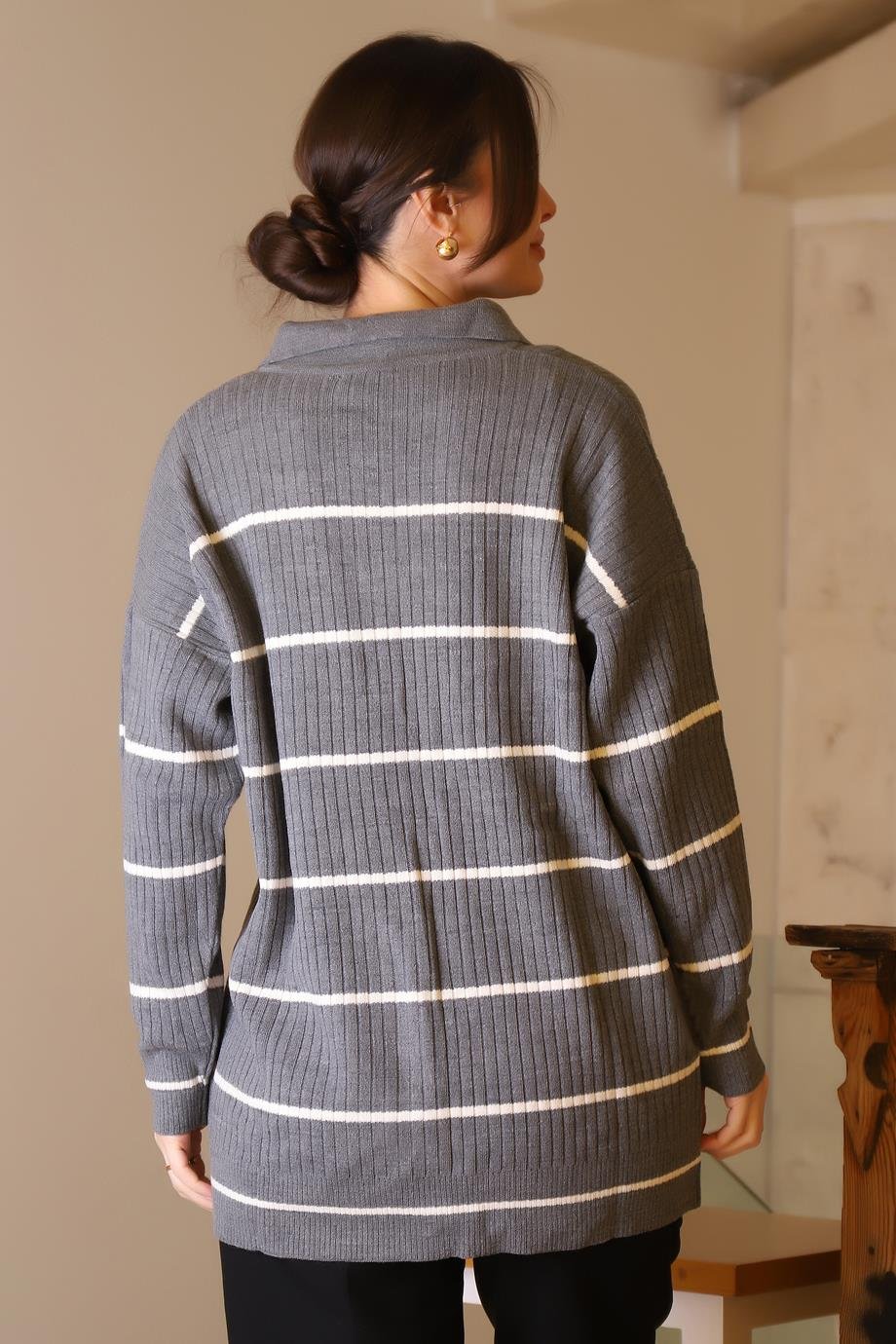 IND ZENTONİ 2K55224-2K5 ZENTONİ HIRKA+GRİ