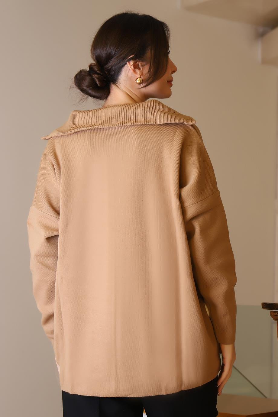 IND ZENTONİ 2K56078-2K5 ZENTONİ KAZAK+CAMEL