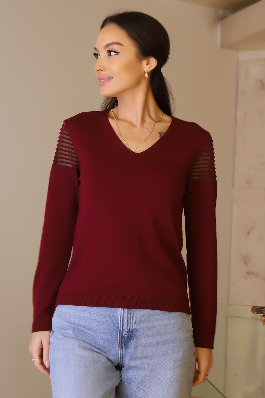 JM BASIC2110-2K6 JM TRİKO-BORDO