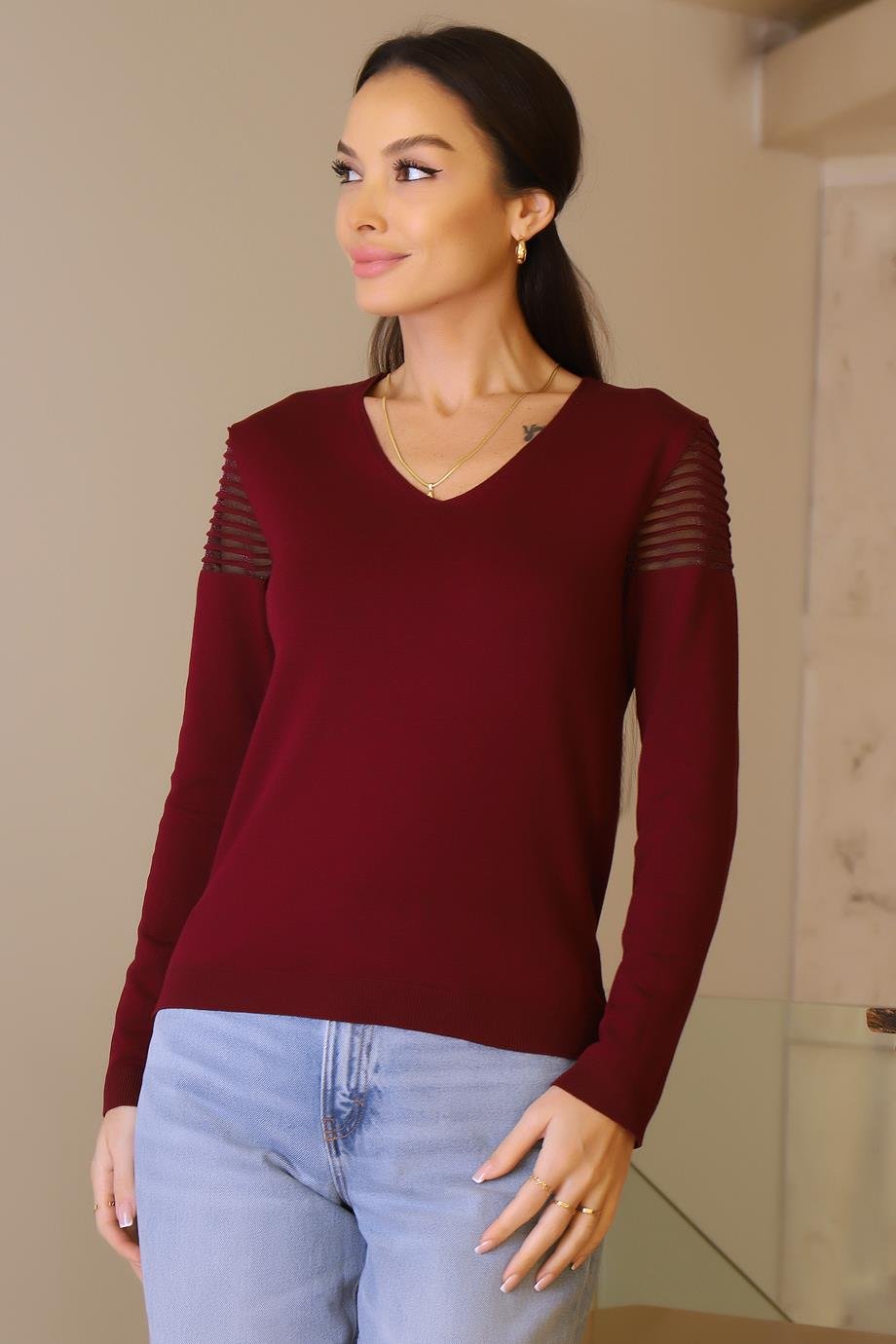 JM BASIC2110-2K6 JM TRİKO-BORDO