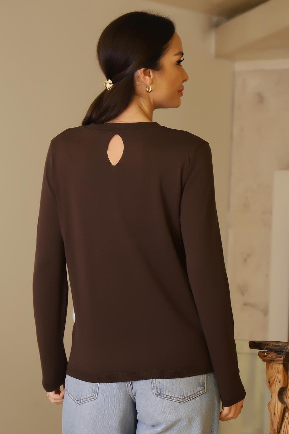 JM BASIC330-2K6 JM TRİKO-KAHVE