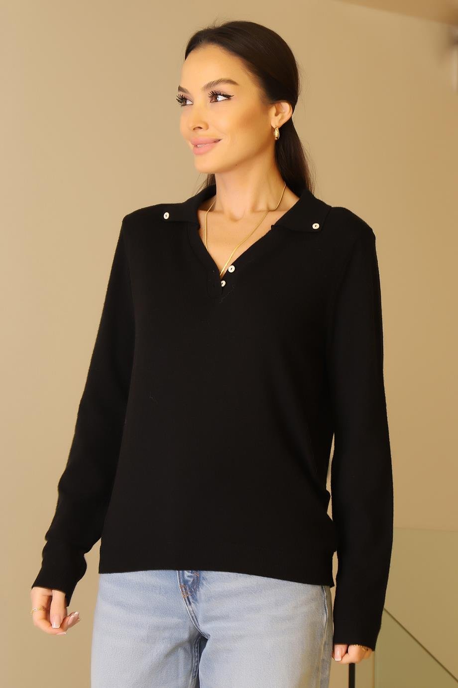 JM BASIC365-2K6 JM TRİKO-SİYAH