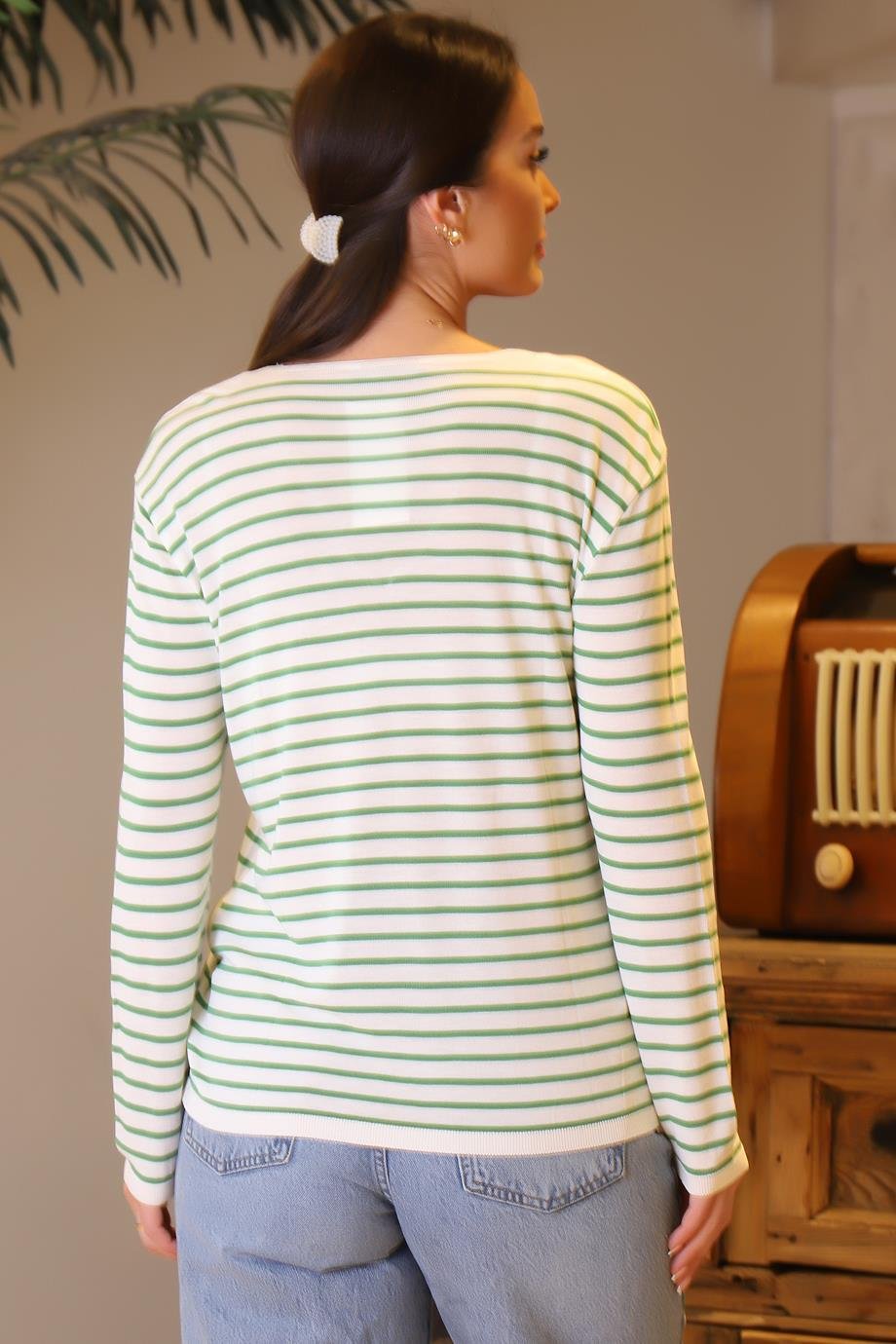 JM BASIC742-2Y4 JM TRİKOEKRU YEŞİL