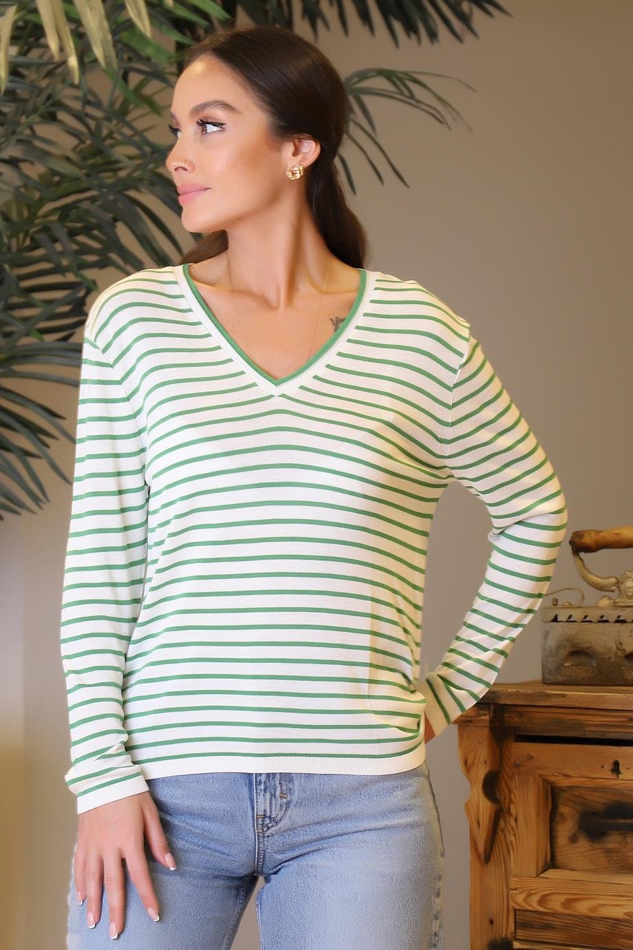 JM BASIC742-2Y4 JM TRİKOEKRU YEŞİL