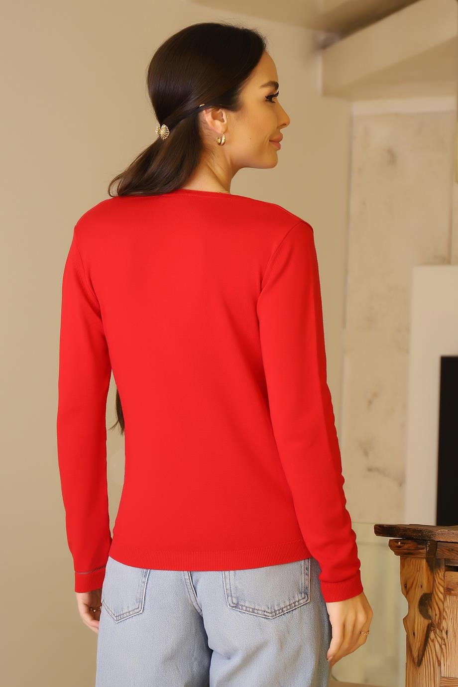 JM BASIC756-2K6 JM TRİKO-KIRMIZI