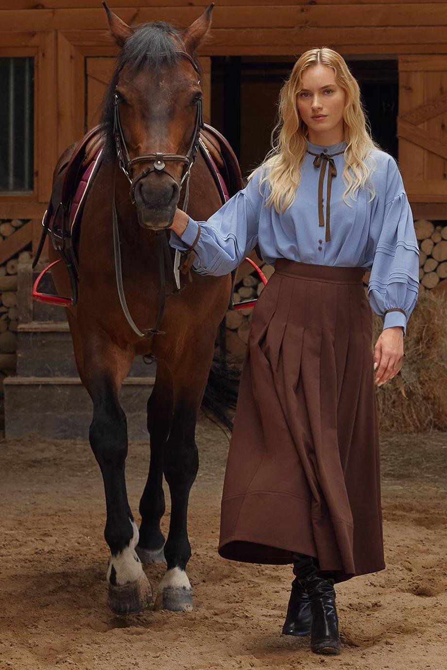 KAYRA10010-2K4 KAYRA BLUZHAVACI MAVİ