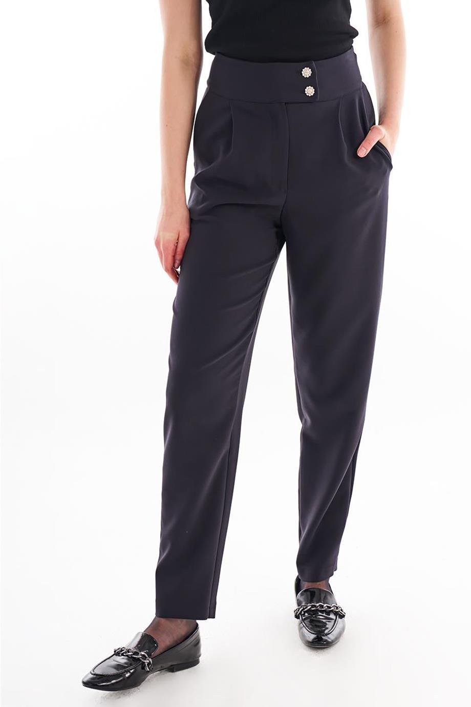 KAYRA19013-2Y4 KAYRA PANTOLONSİYAH