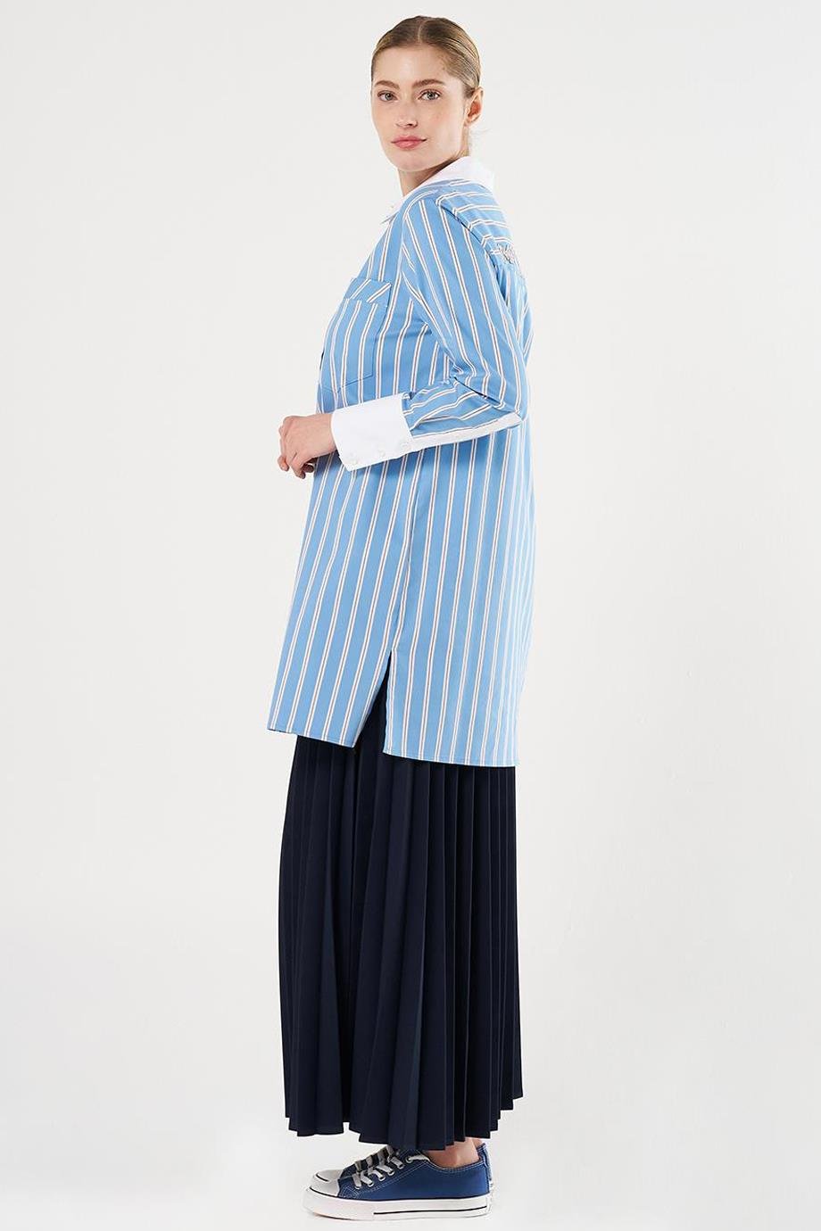 KAYRA21034-2Y5  KAYRA TUNİKTAÇ MAVİSİ