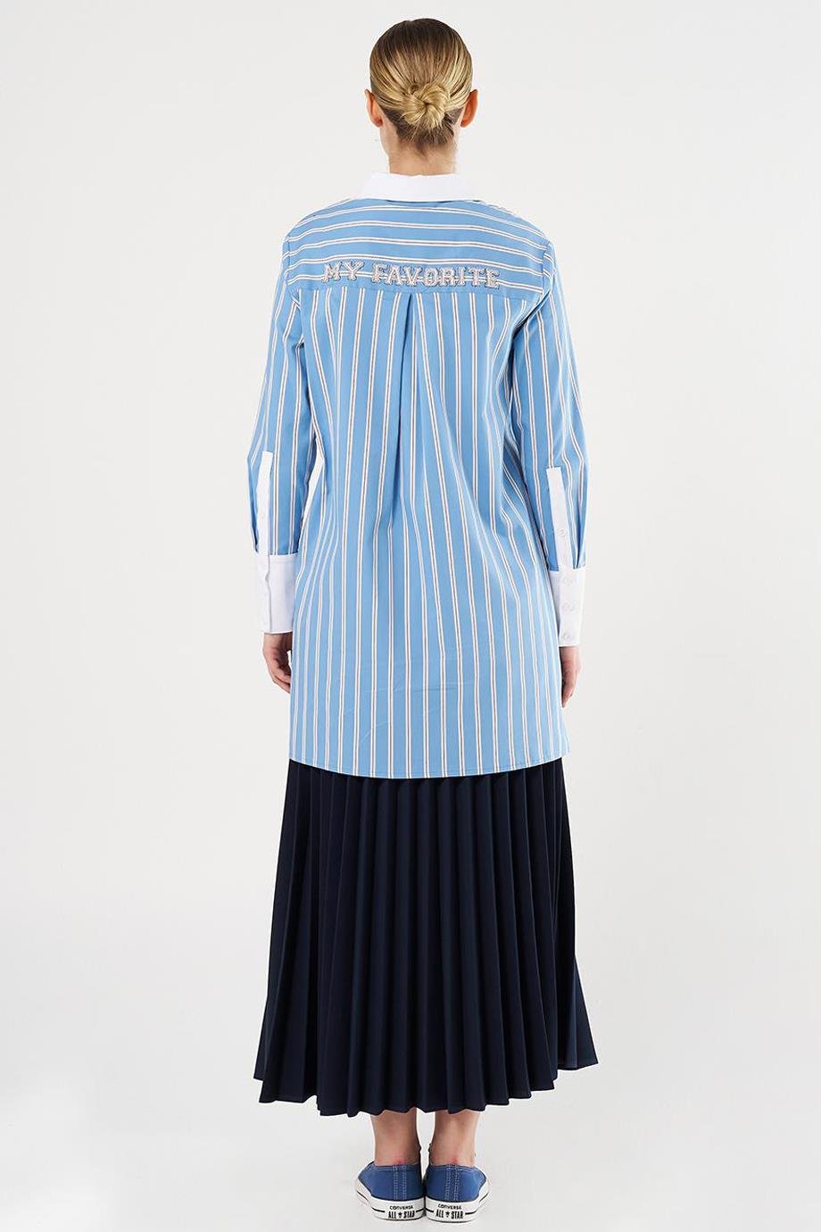 KAYRA21034-2Y5  KAYRA TUNİKTAÇ MAVİSİ