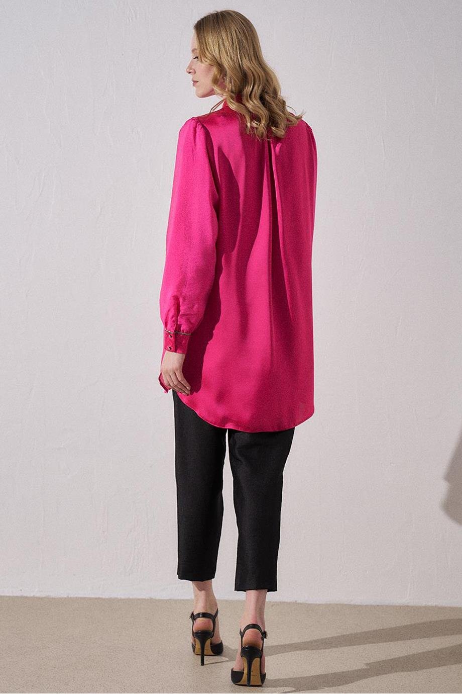 KAYRA21103-2Y4 KAYRA TUNİKFUŞYA