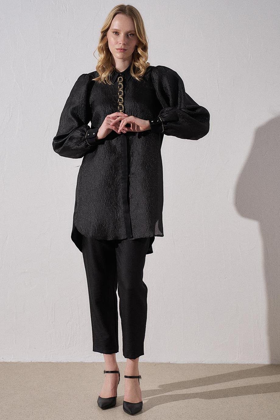 KAYRA21103-2Y4 KAYRA TUNİKSİYAH