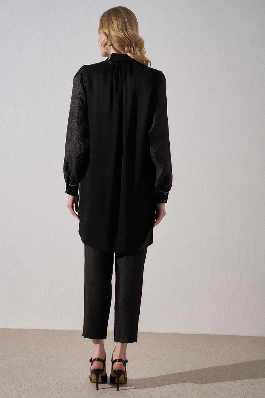 KAYRA21103-2Y4 KAYRA TUNİKSİYAH