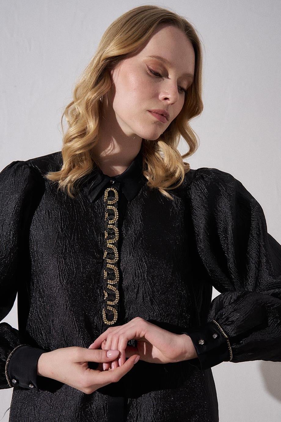 KAYRA21103-2Y4 KAYRA TUNİKSİYAH