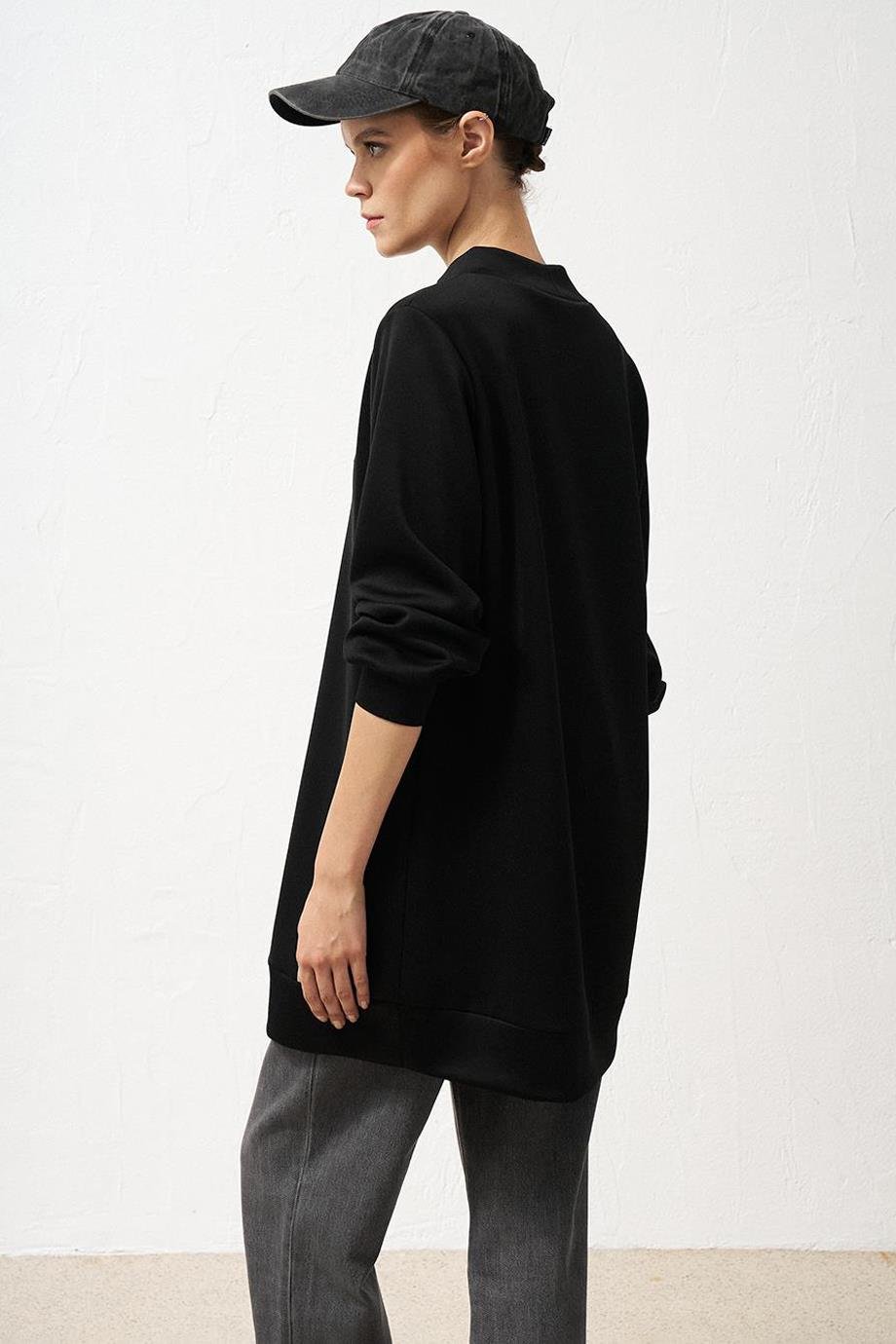 KAYRA31013-2K5 KAYRA SWEATSİYAH