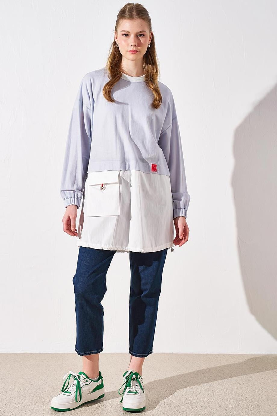 KAYRA31013-2Y4 KAYRA SWEATMAVİ