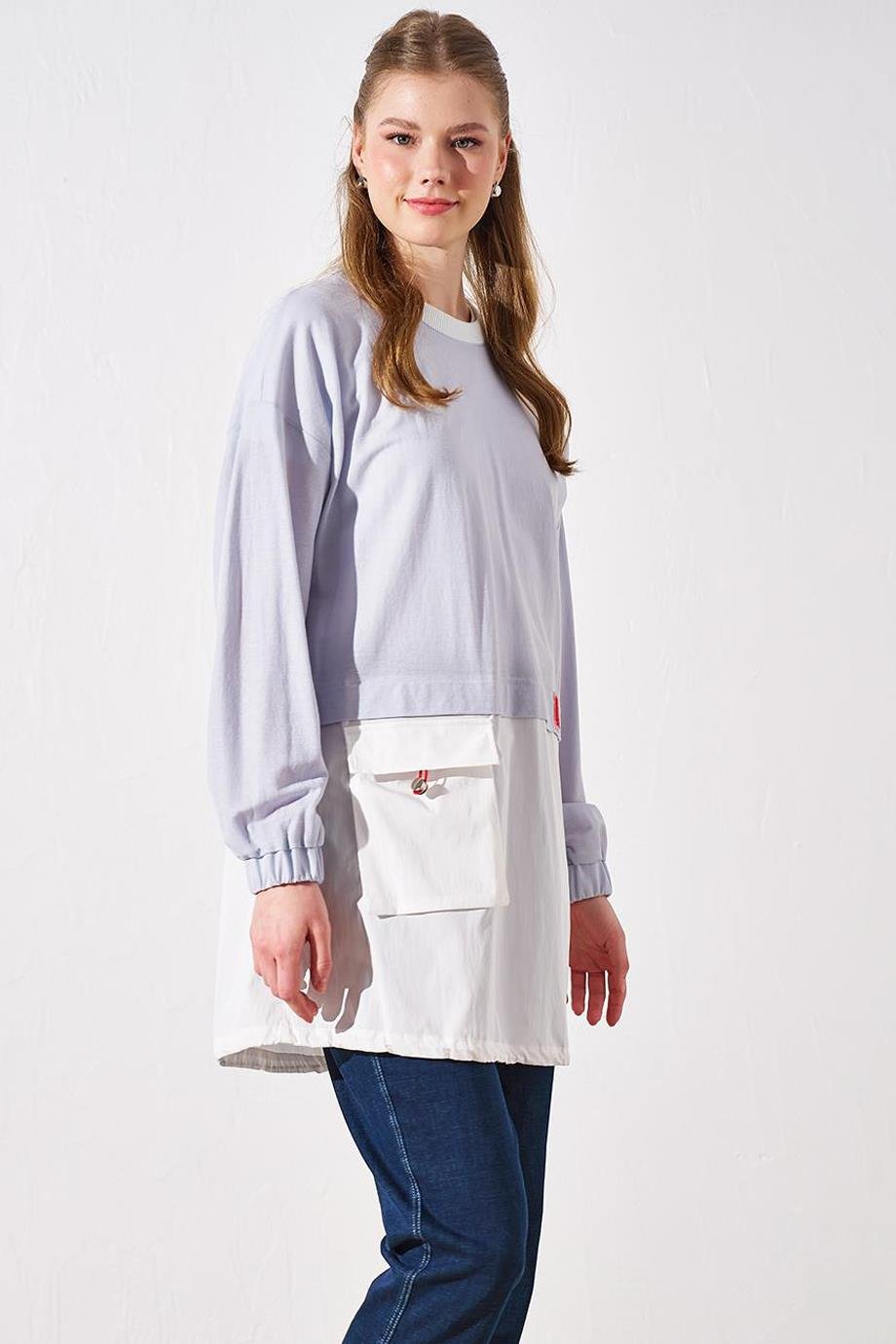 KAYRA31013-2Y4 KAYRA SWEATMAVİ