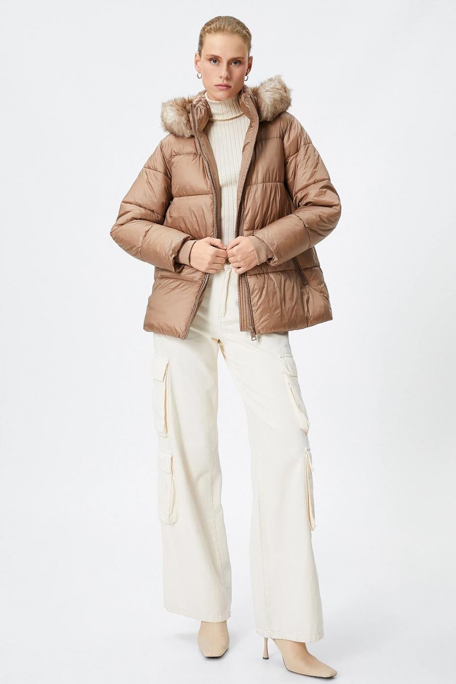 KOTON4WAK00015EW-2K4 KOTON ANORAKVİZON