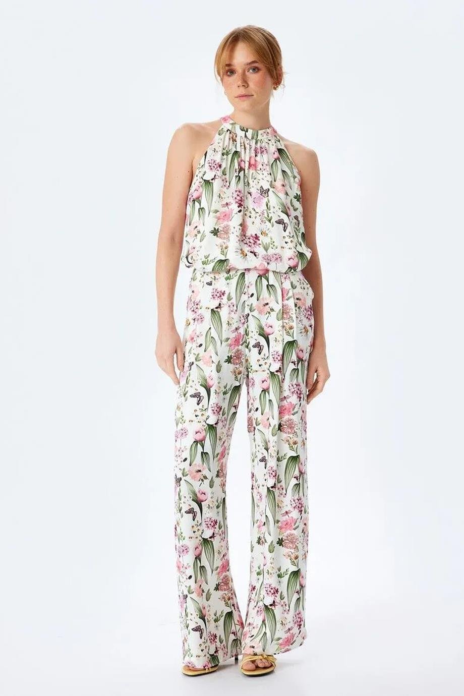 KOTON5SAK6019OUW-2Y5 KOTON BLUZPEMBE DESENLİ