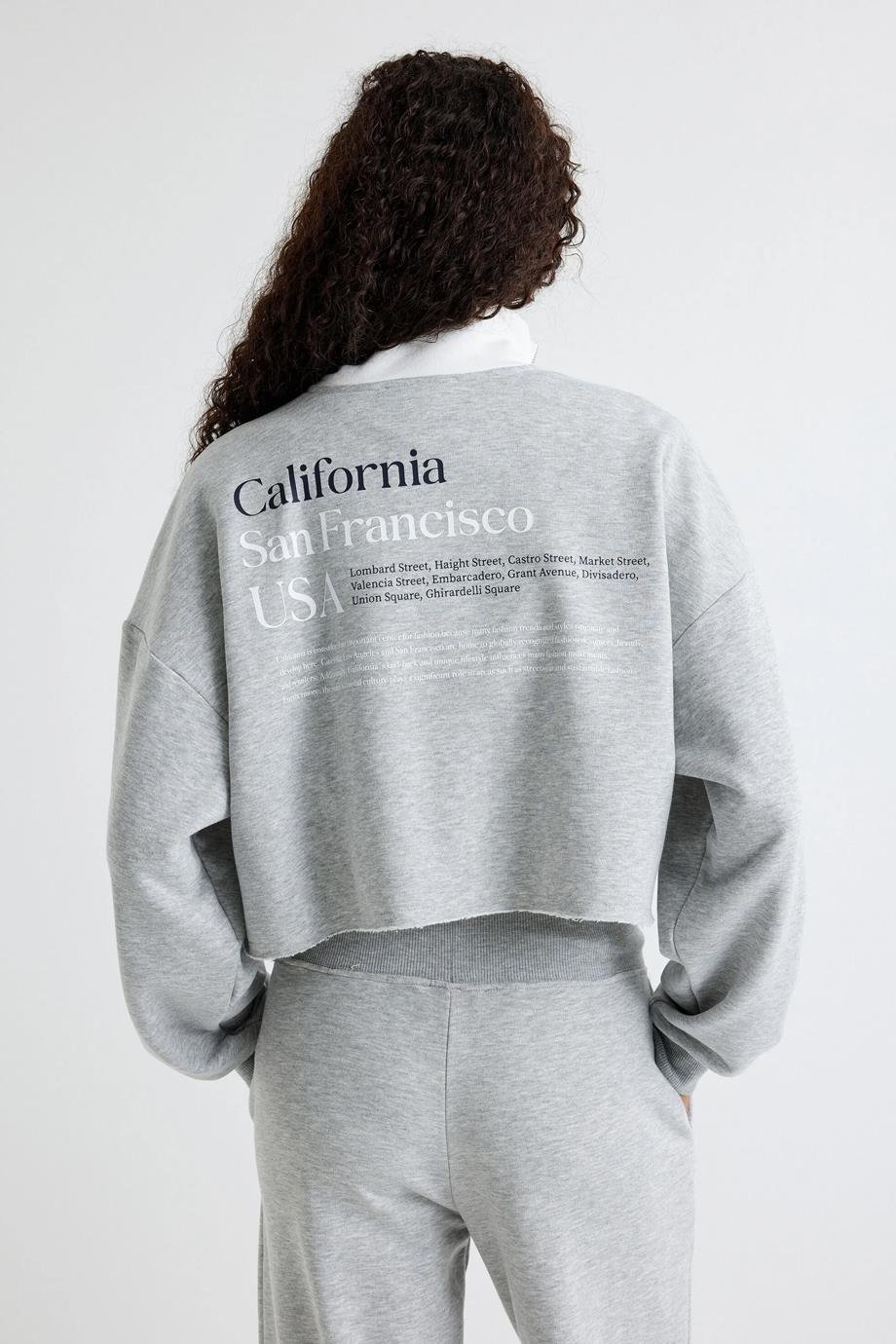 KOTON5WAK10236EK-2K5 KOTON SWEATGRİ