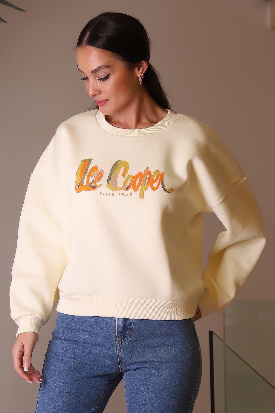 LEE COOPER241001-2K4 LEE COOPER TILA SWEATEKRU