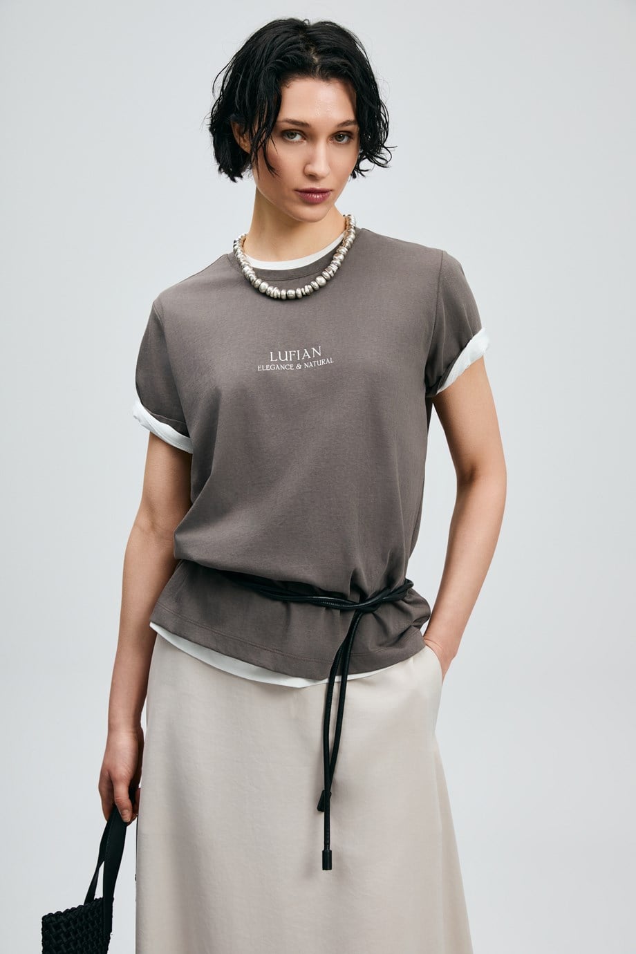 LUFİAN BAYAN121020030 FOREST-2Y6 LUFIAN T-SHIRT-VİZON