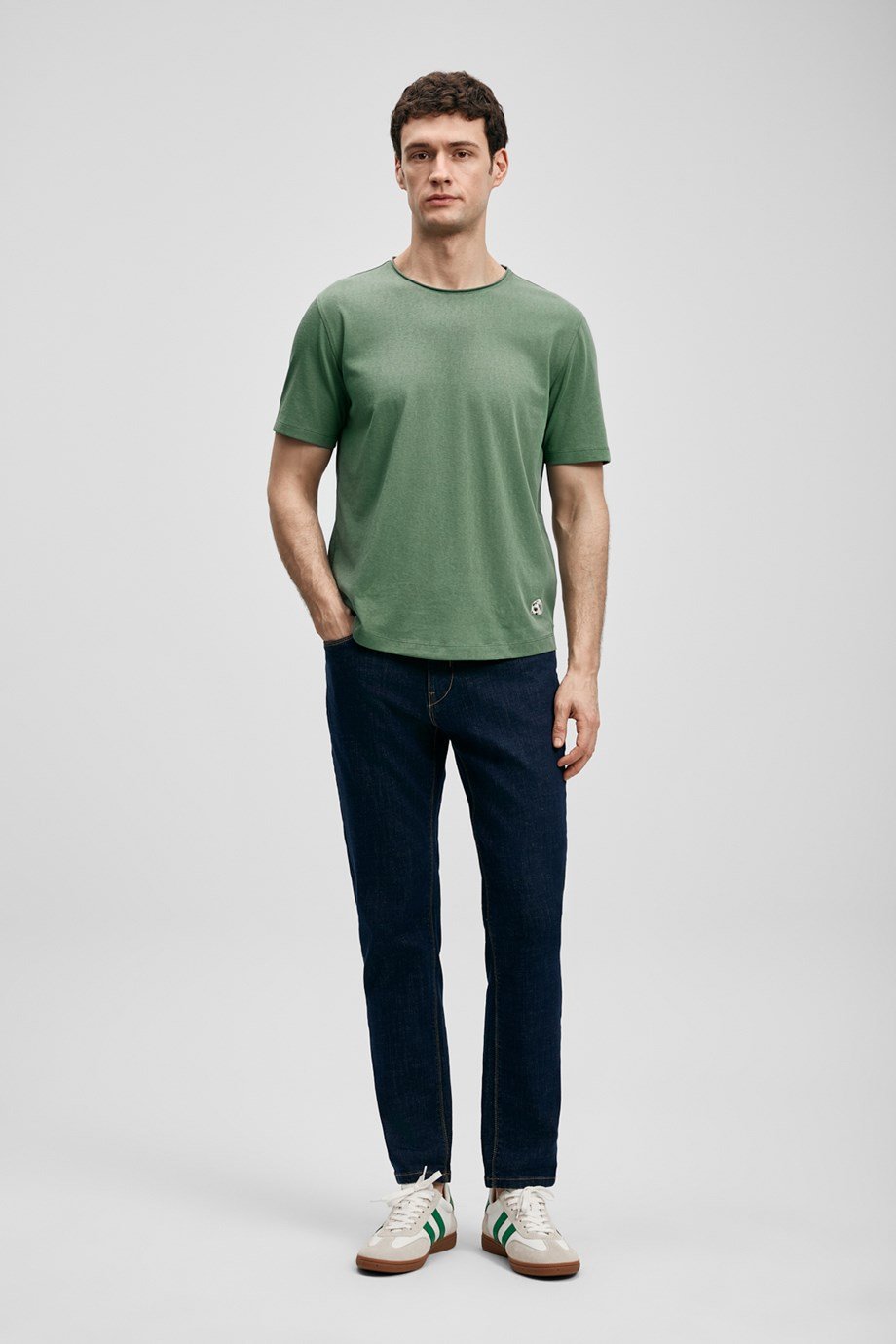 LUFİAN ERKEK111020312 JUNYA-2Y6 LUFIAN T-SHIRT-YEŞİL