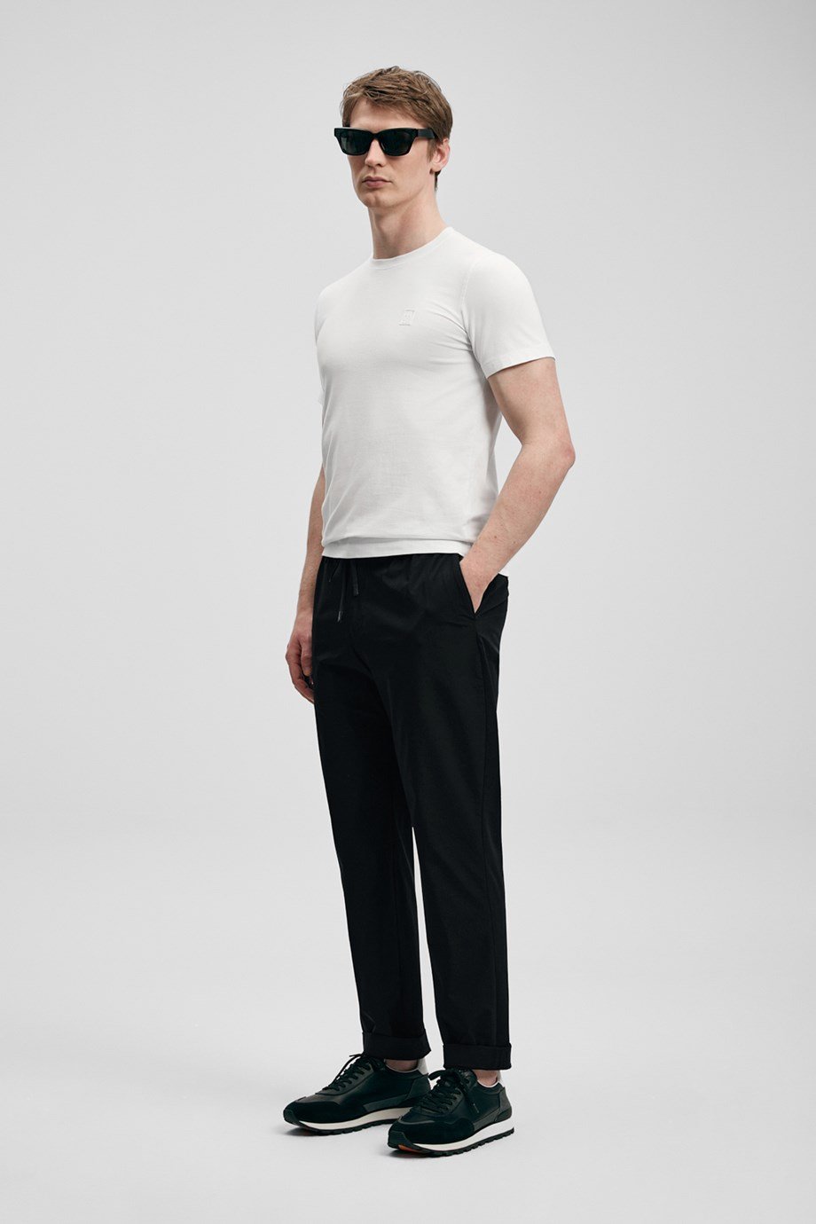 LUFİAN ERKEK111020318 PABLO-2Y6 LUFIAN T-SHIRT-KIRIK BEYAZ