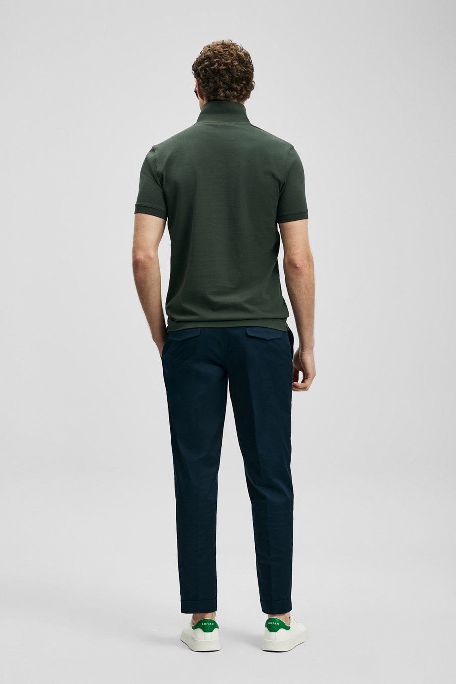 LUFİAN ERKEK111040230 LAON-2Y6 LUFIAN T-SHIRT-HAKİ