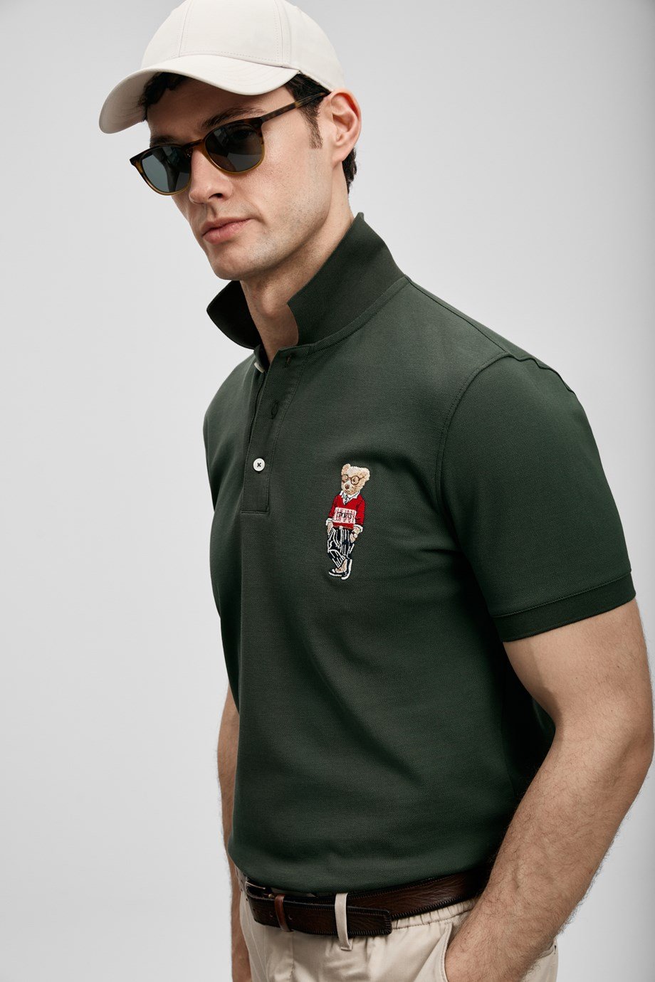 LUFİAN ERKEK111040245 BRADY-2Y6 LUFIAN T-SHIRT-HAKİ