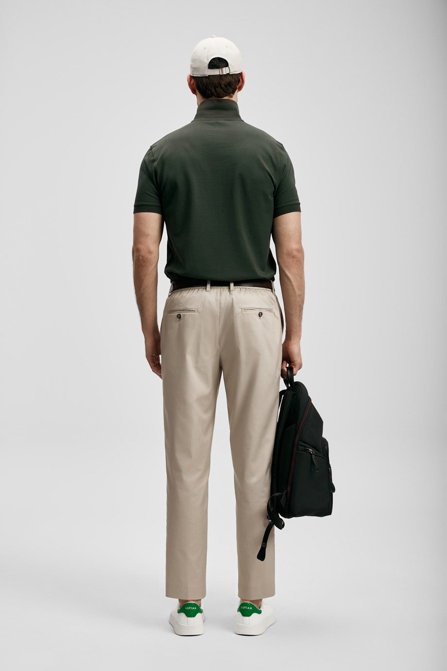 LUFİAN ERKEK111040245 BRADY-2Y6 LUFIAN T-SHIRT-HAKİ