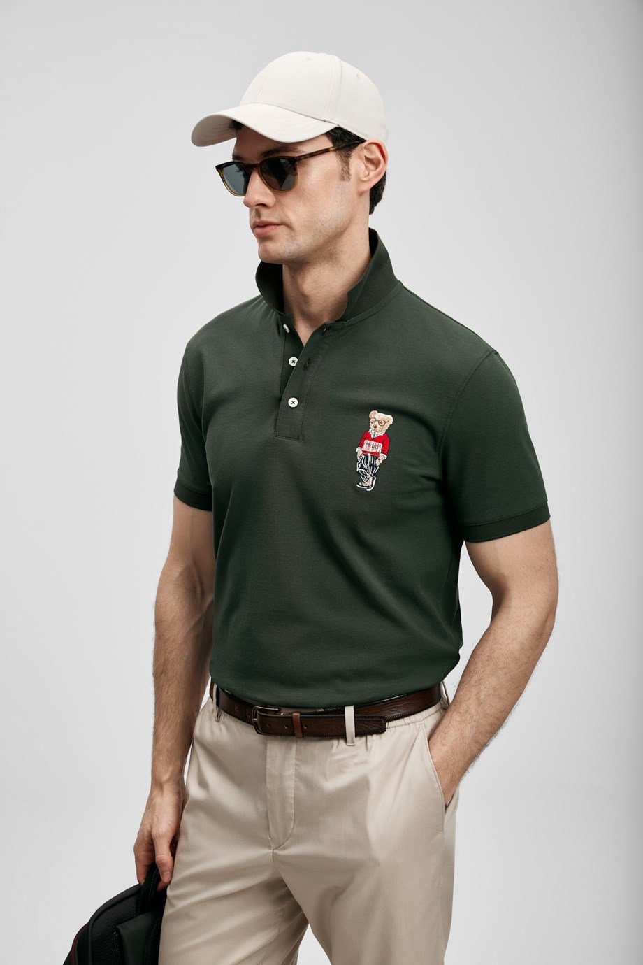 LUFİAN ERKEK111040245 BRADY-2Y6 LUFIAN T-SHIRT-HAKİ