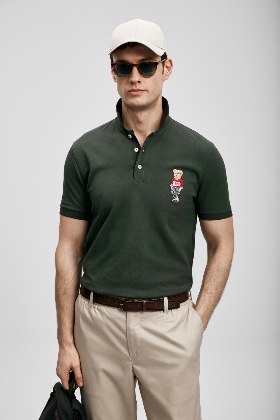 LUFİAN ERKEK111040245 BRADY-2Y6 LUFIAN T-SHIRT-HAKİ