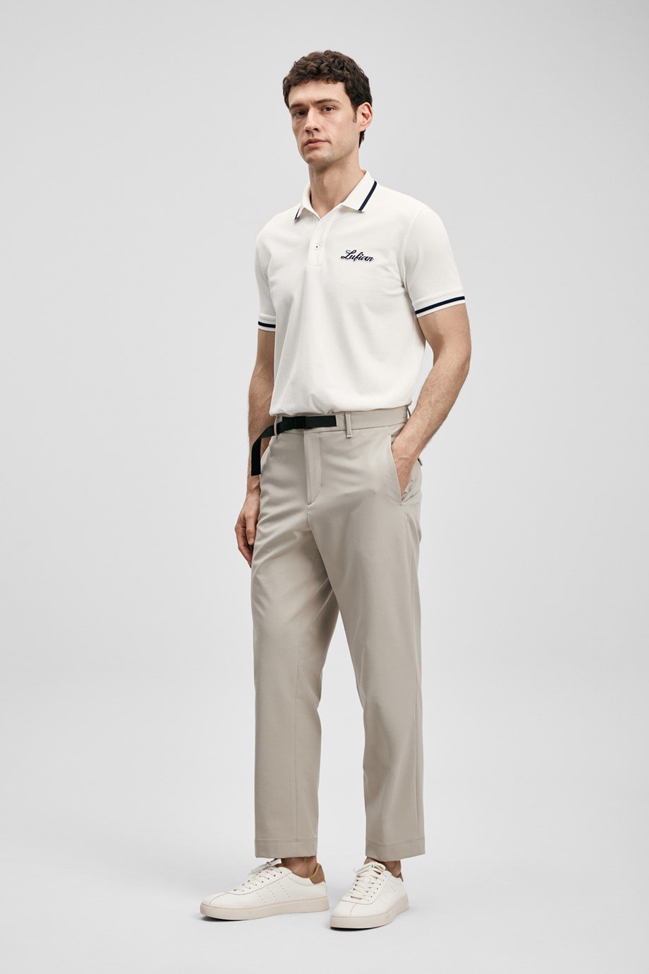 LUFİAN ERKEK111040249 ARTOS-2Y6 LUFİAN T-SHIRT-KIRIK BEYAZ