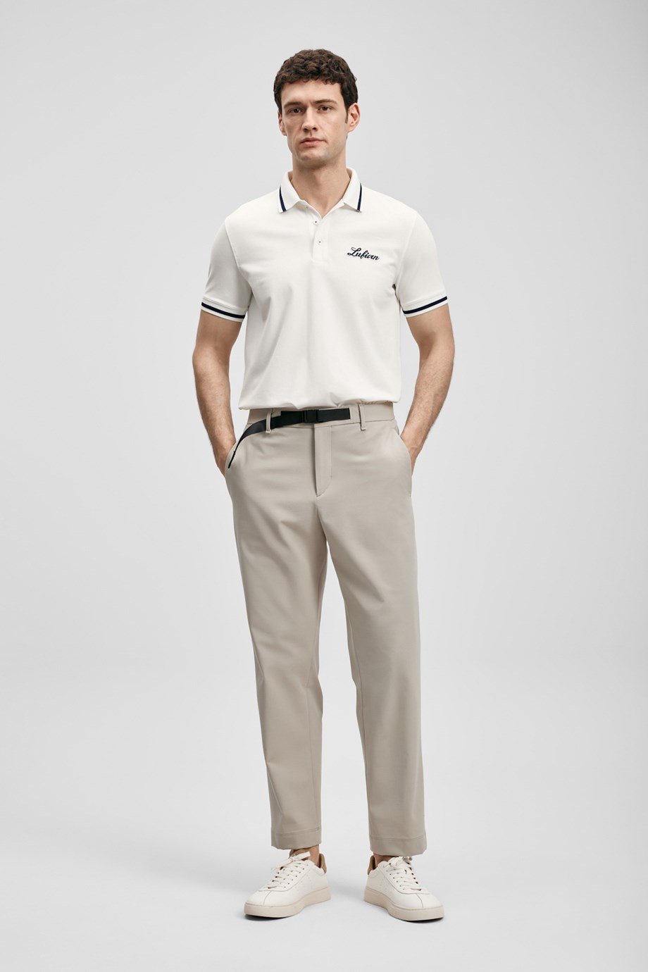 LUFİAN ERKEK111040249 ARTOS-2Y6 LUFİAN T-SHIRT-KIRIK BEYAZ