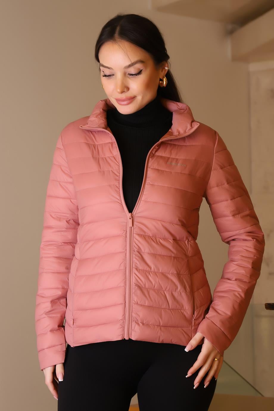 LUMBERJACK-GİYİMPADDED 1SN28-2K5 LUMBERJACK MONTTERRACOTTA