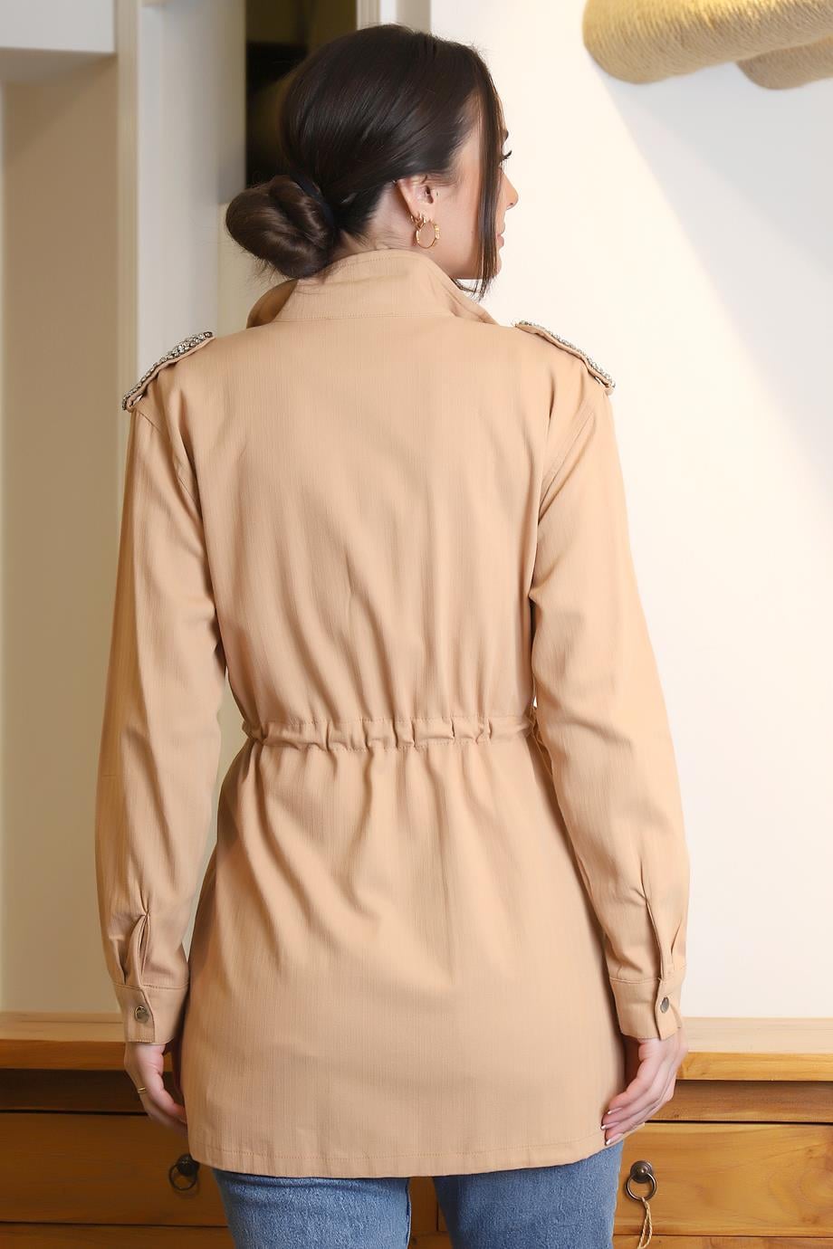 MAGAZİN6946-2K4 MAGAZİN CEKETBEJ