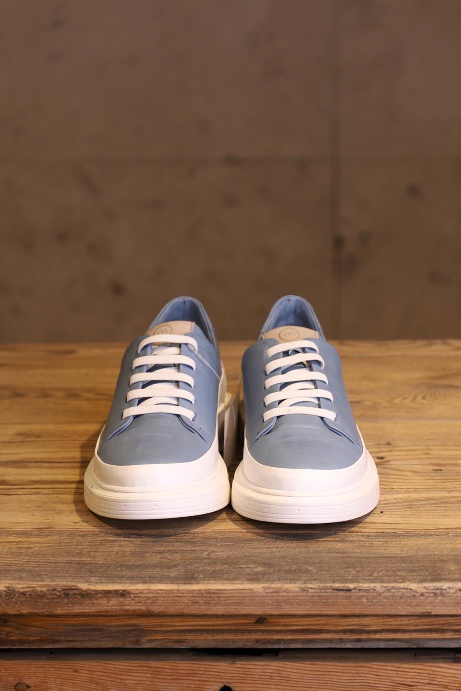 MAMMAMİA3950-2Y4 MAMMAMİA AYAKKABIKOT MAVİ PEN BEYAZ PEN