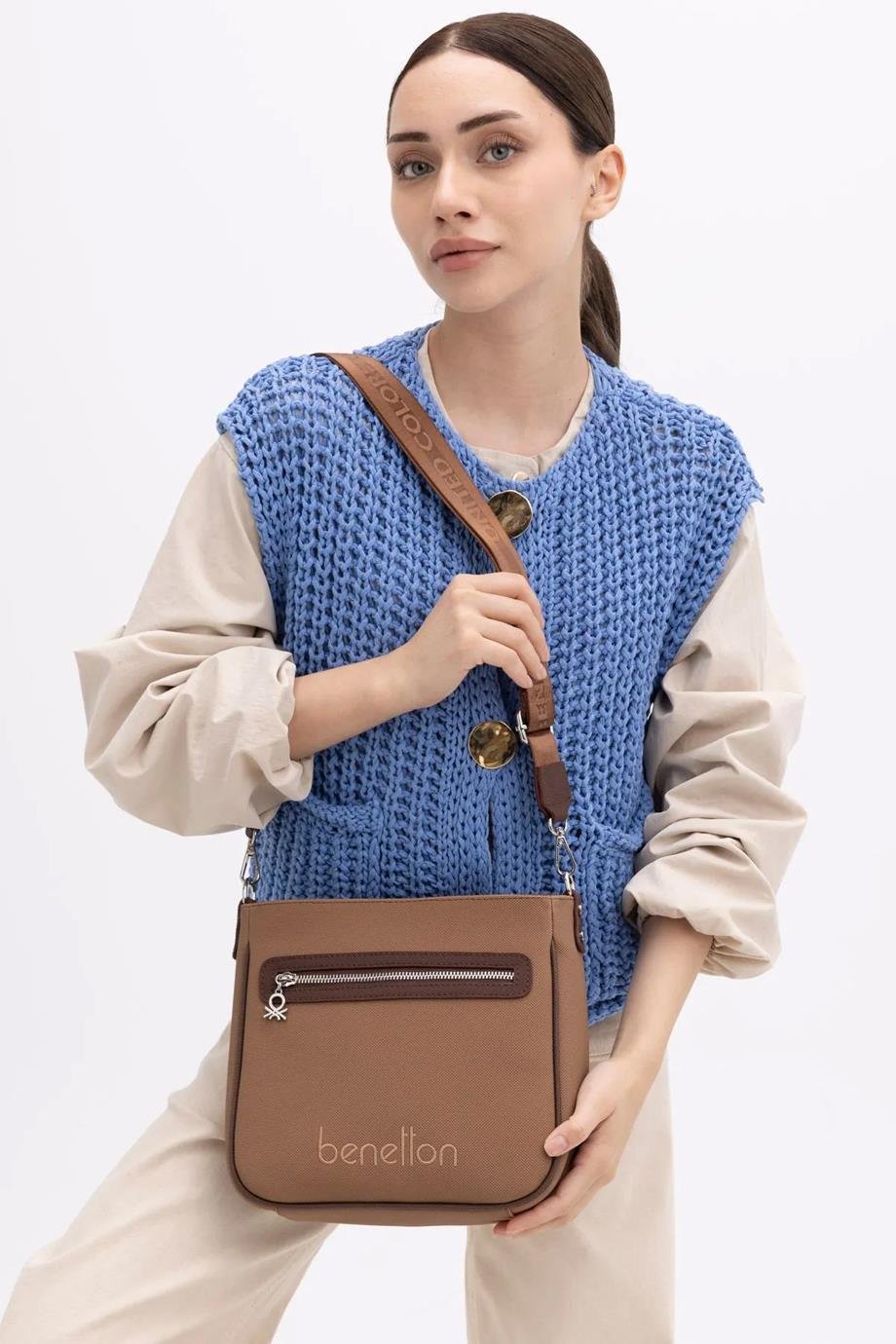 MATTHEW COX1439-2K5 BENETTON ÇANTACAMEL KAHVE
