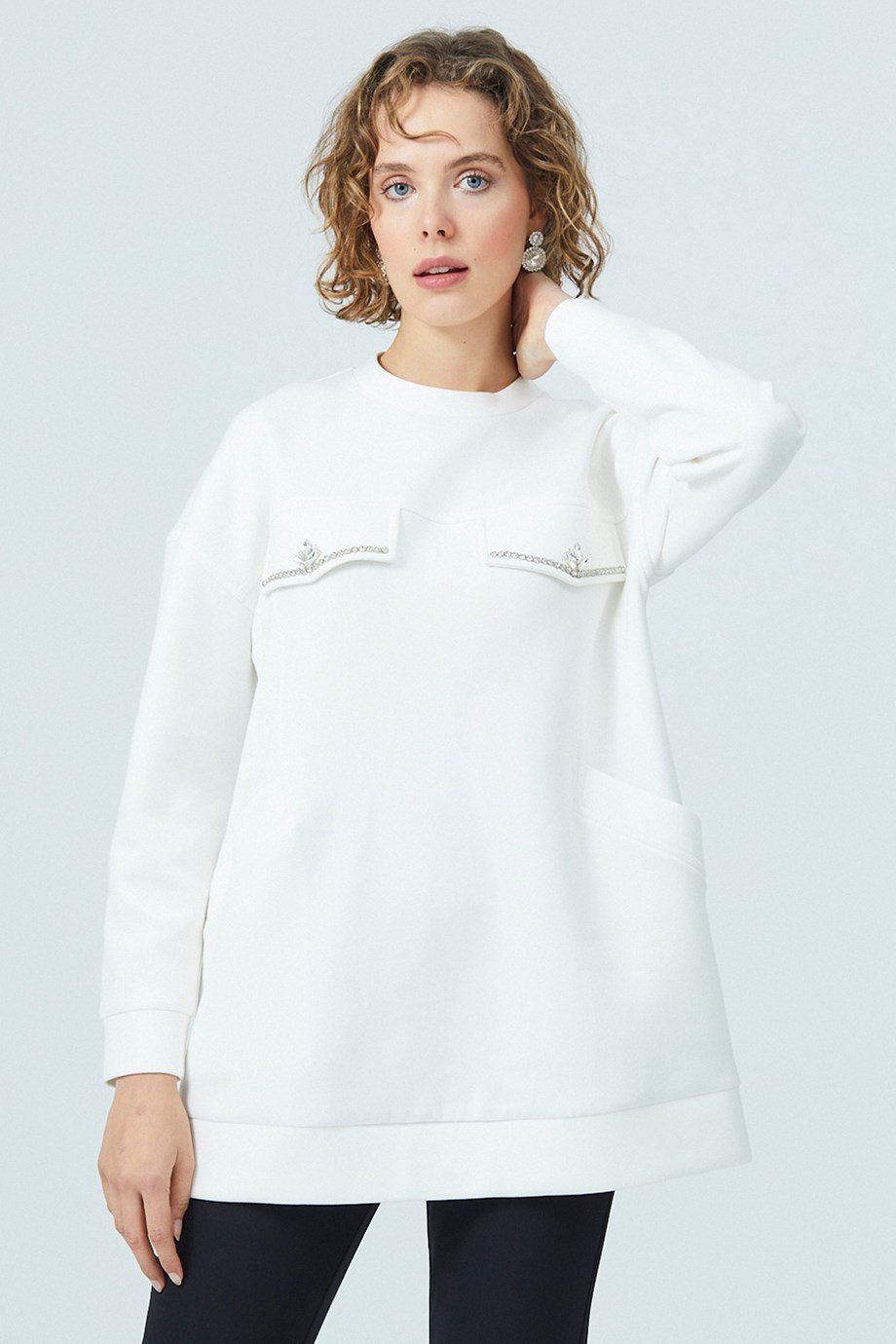 MB21.225-2K3 MOODBASİC SWEATSHIRTEKRU