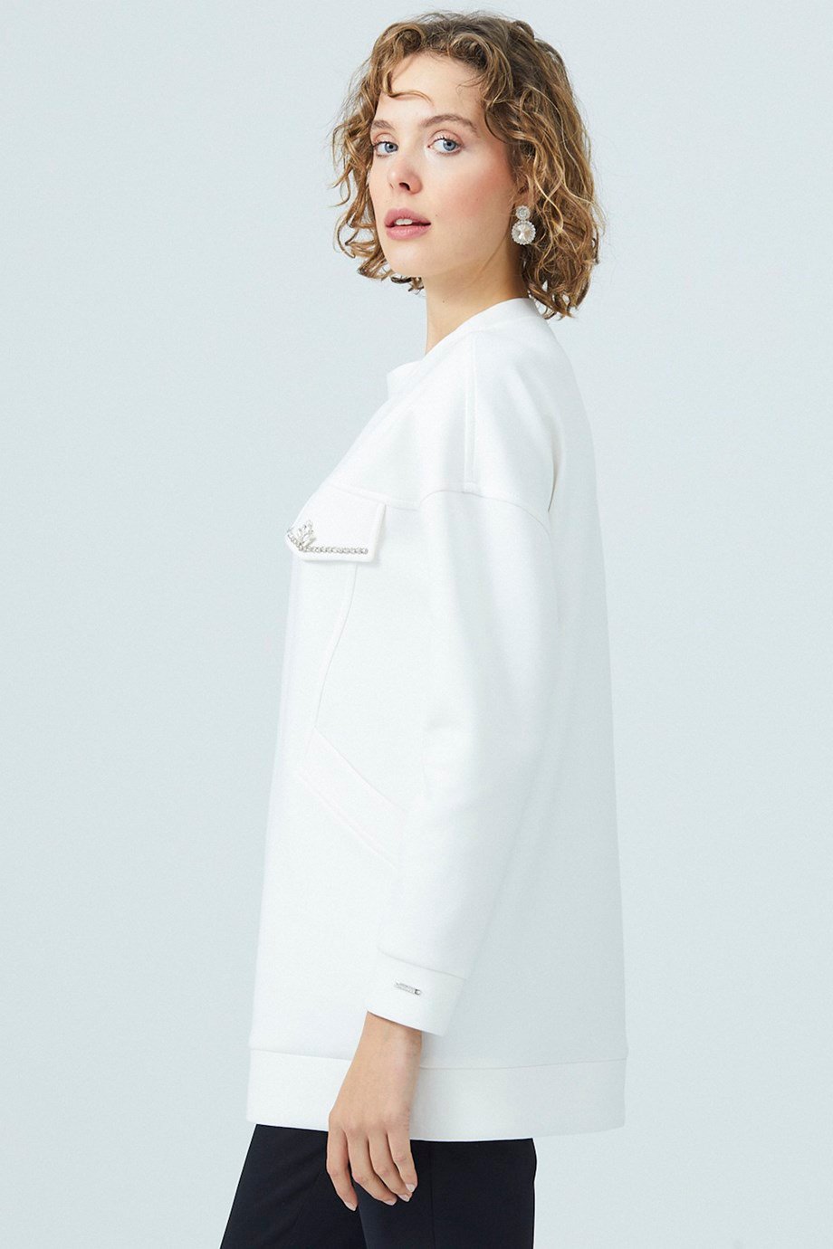 MB21.225-2K3 MOODBASİC SWEATSHIRTEKRU