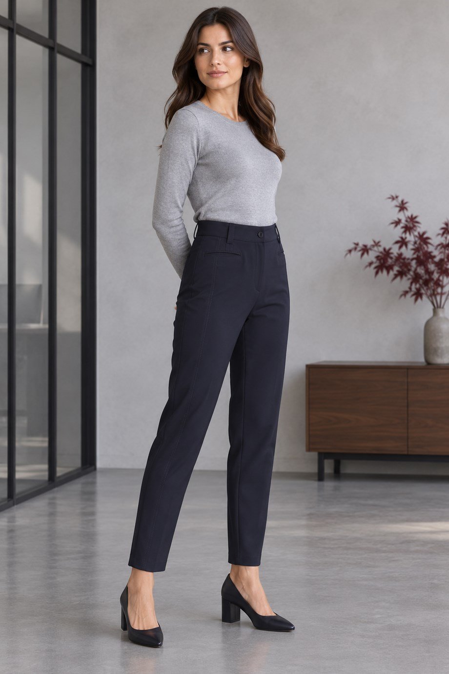 MEZRO9003-2K7 SERPİL TANRIVERDİ PANTOLON-LACİ