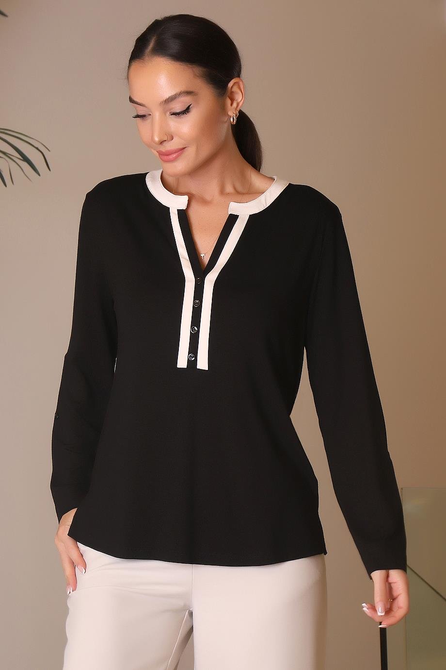 MİSS BLUEBELLE1314-2K4 M.BLUEBELLE BLUZSİYAH