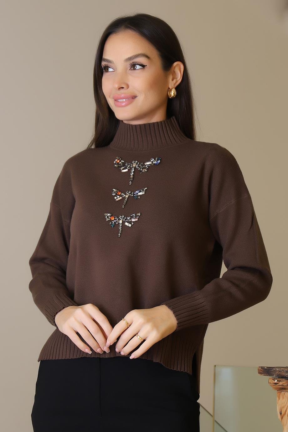 MNM3033-2K6 MNM TRİKO-KAHVE