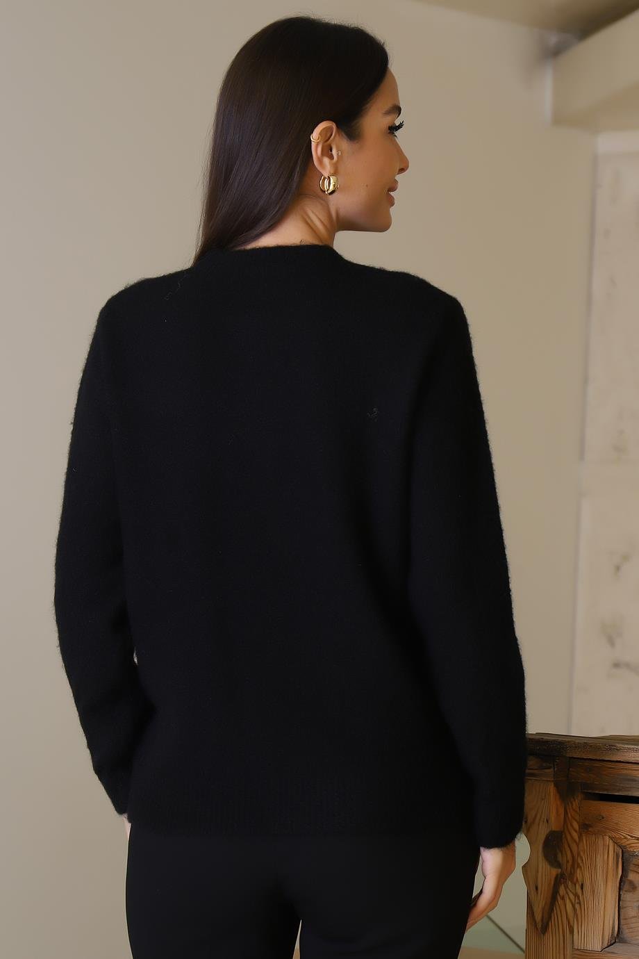 MNM806-2K6 MNM TRİKO-SİYAH