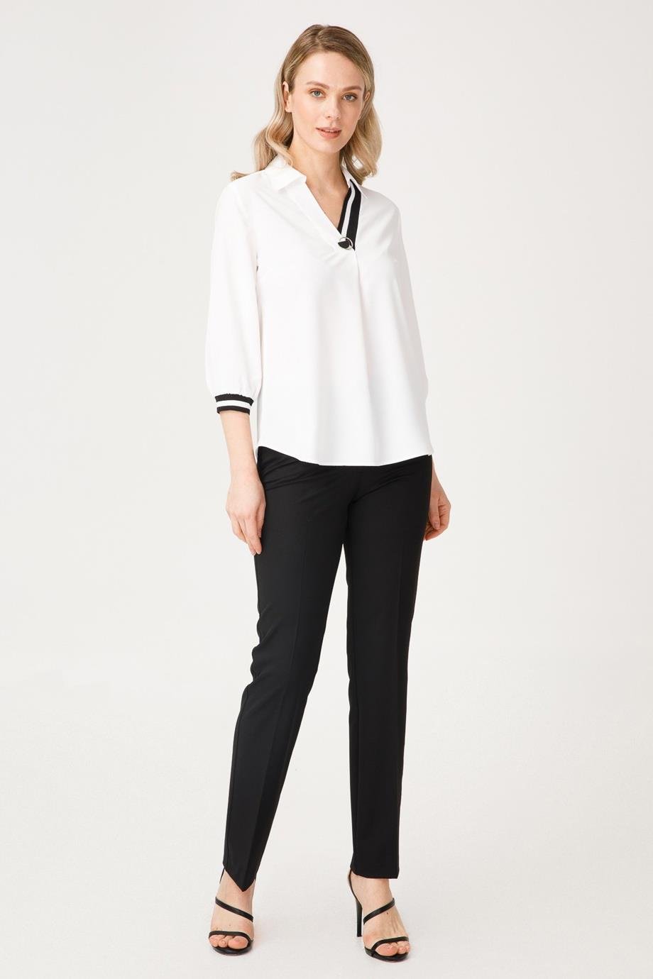 MODA İLGİ1025-2K5 MODA İLGİ BLUZEKRU