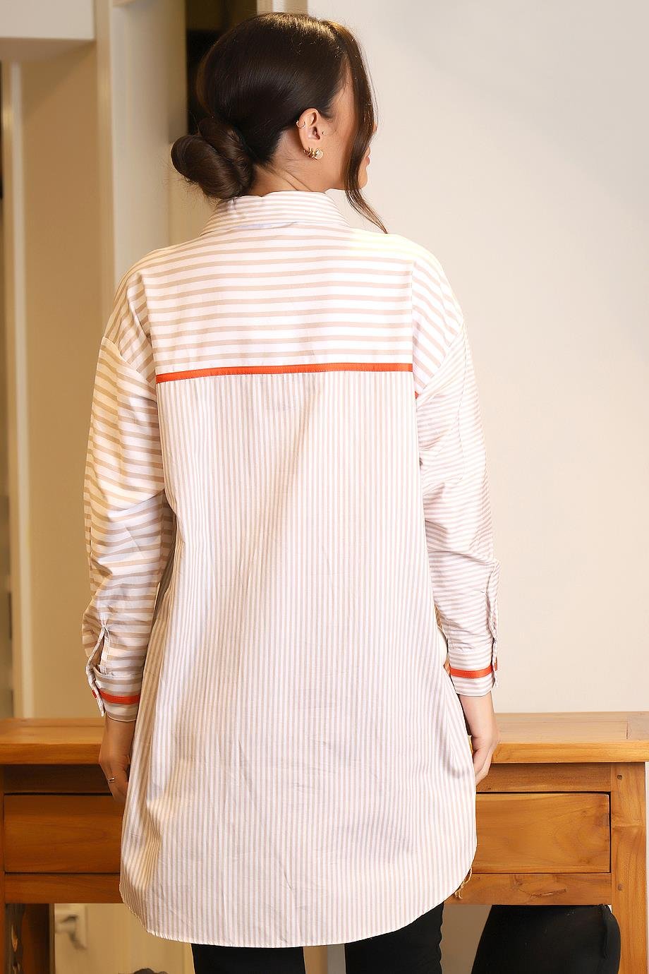 MOODBASİCMB11.207-2Y4 MOODBASİC GÖMLEKBEJ