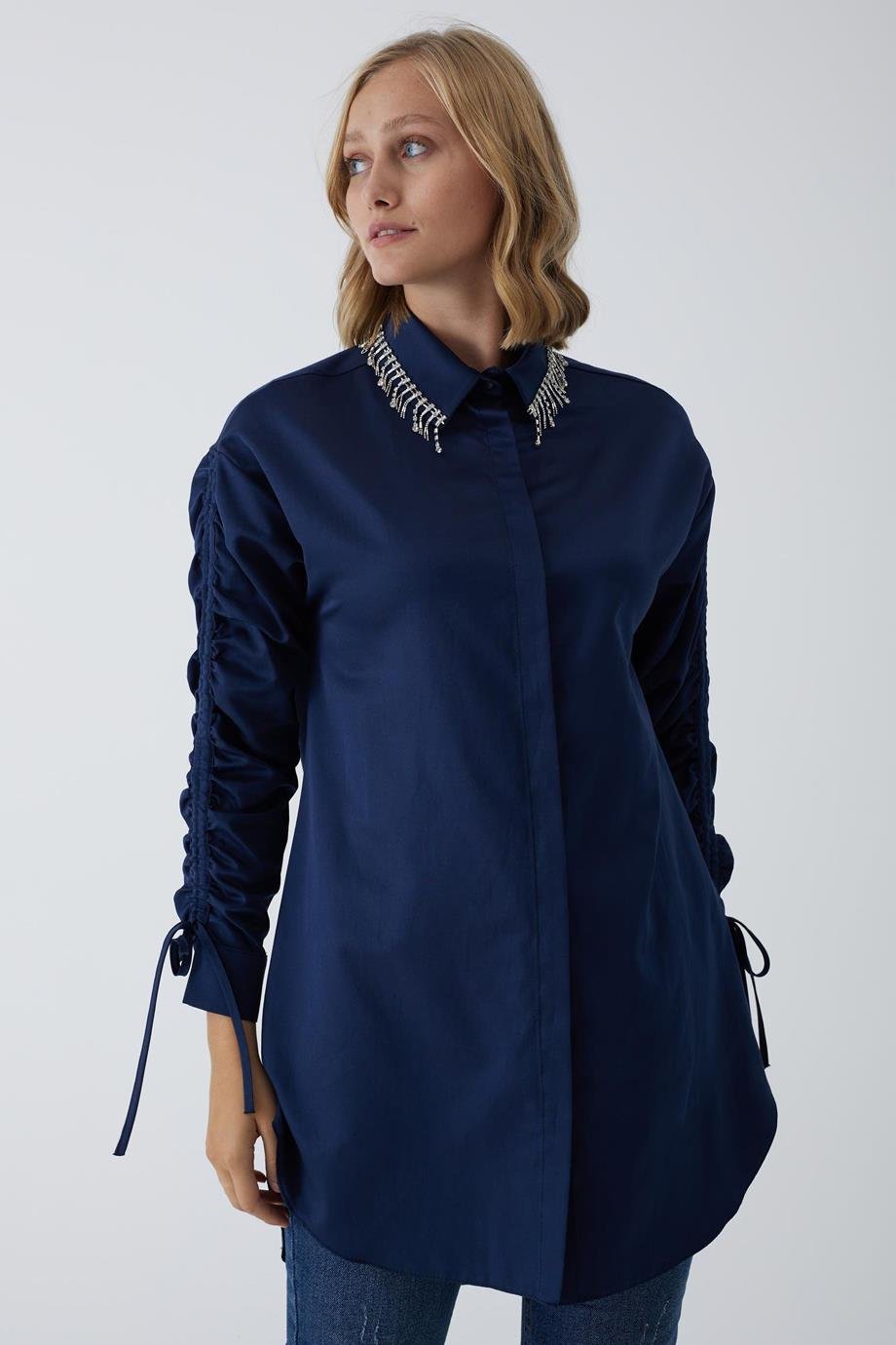 MOODBASİCMB11.203-2K4 MOODBASİC TUNİKLACİVERT